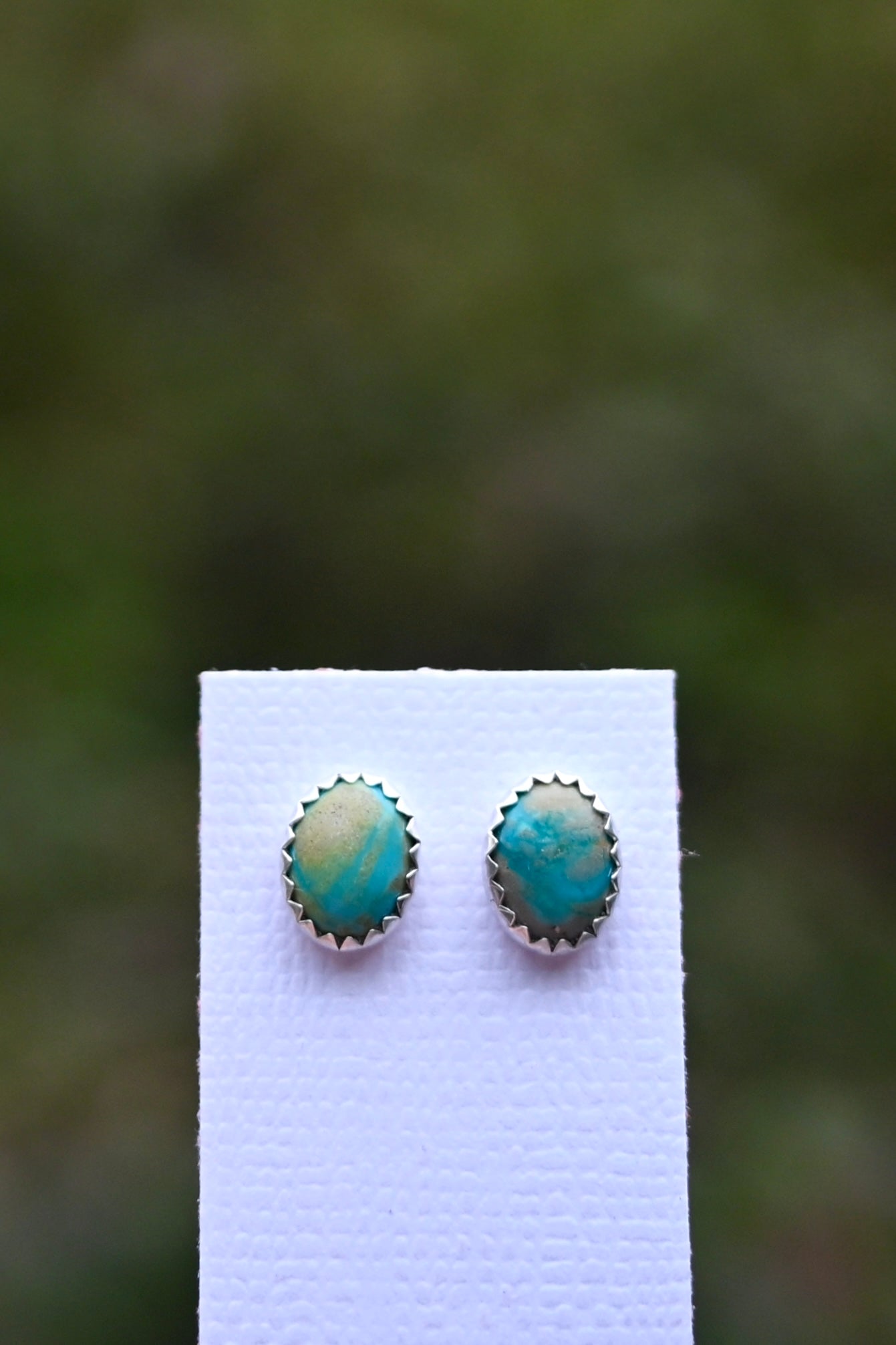 Fox Turquoise Stud Earrings