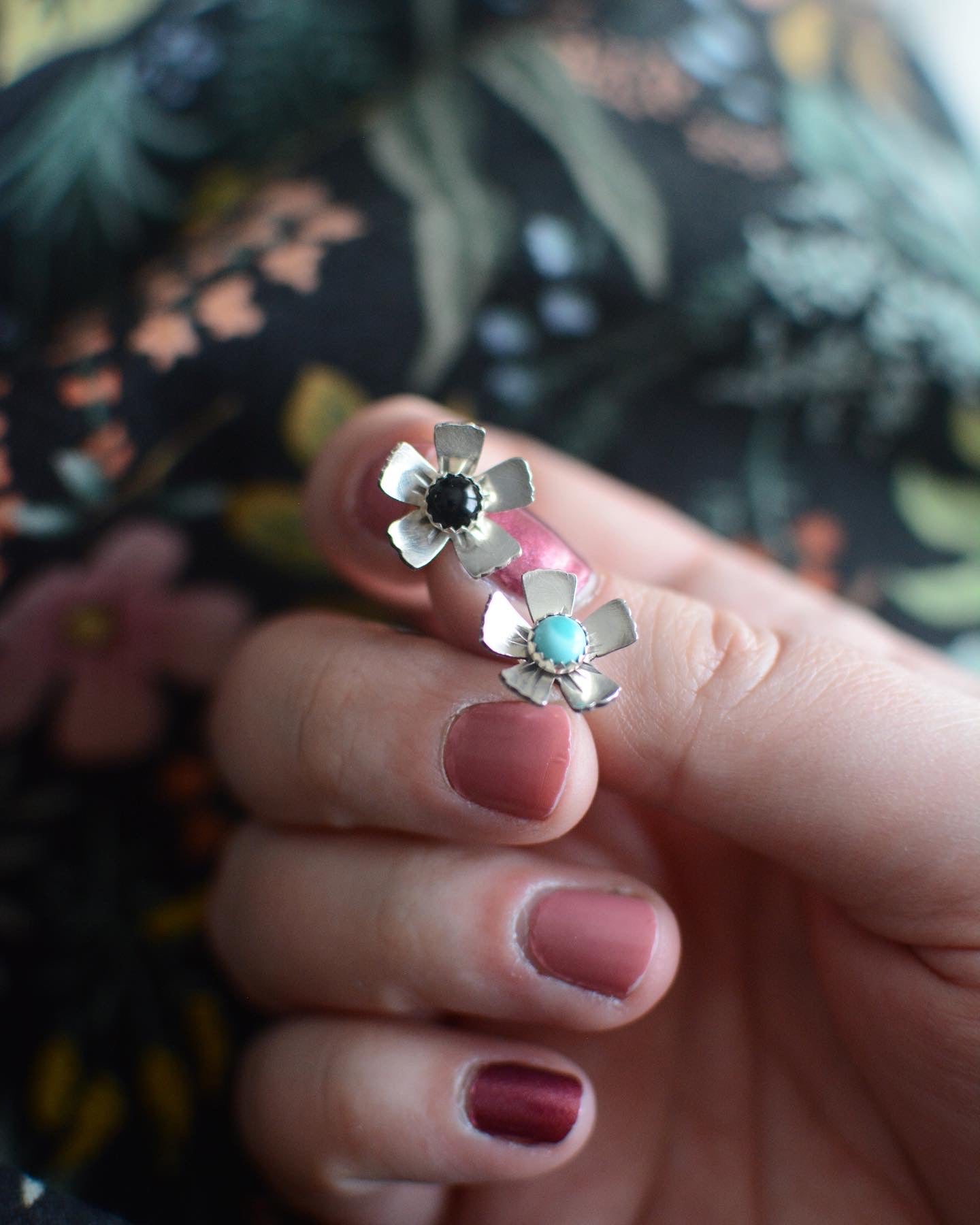Gemstone Stud Earrings - MADE TO ORDER