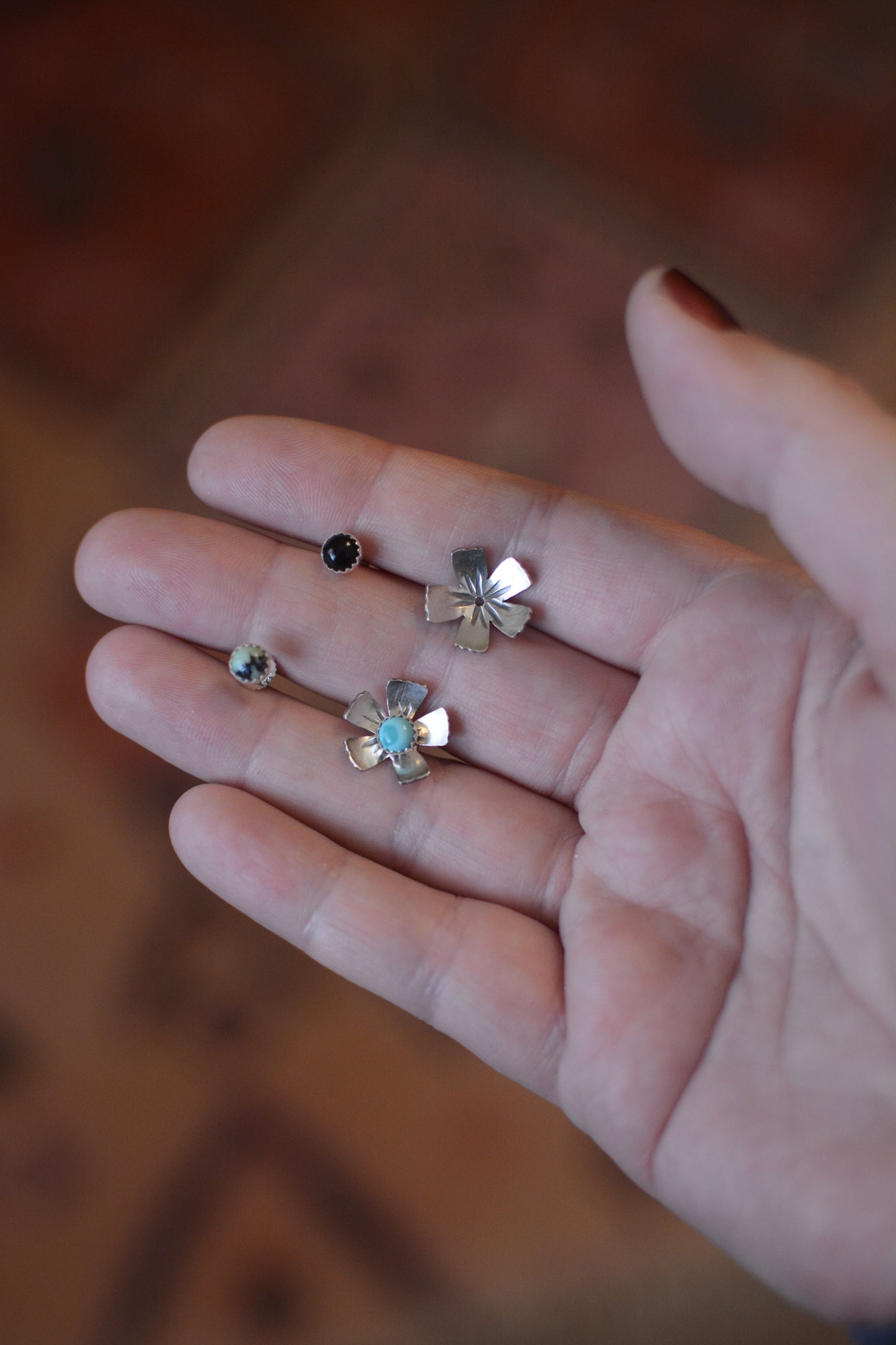 Petal Earrings - MADE TO ORDER Convertible Earring (25% OFF when ordered with Made to Order Gemstone Stud Earrings)