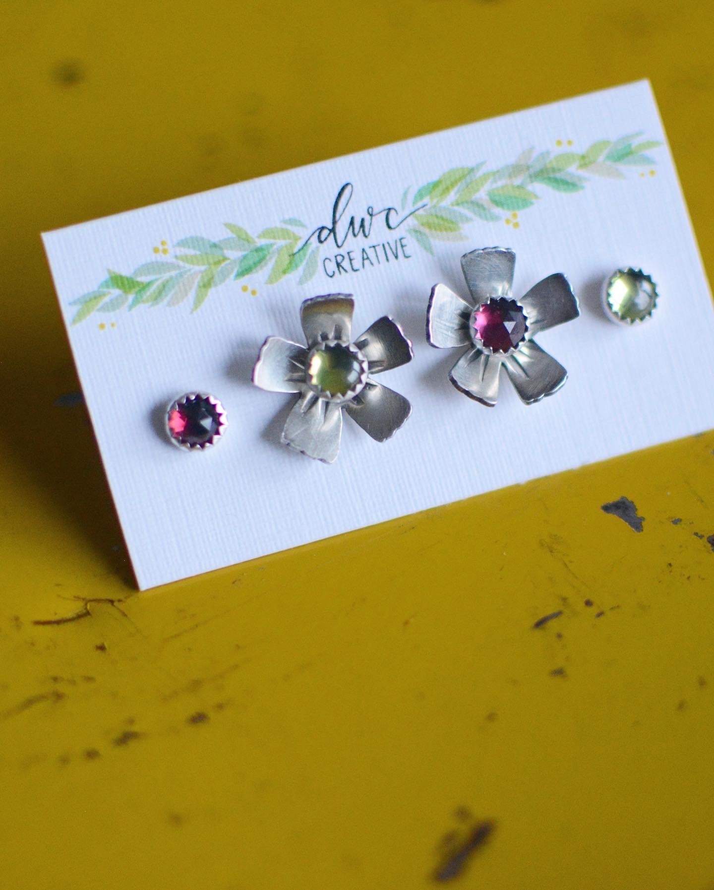 Petal Earrings - MADE TO ORDER Convertible Earring (25% OFF when ordered with Made to Order Gemstone Stud Earrings)