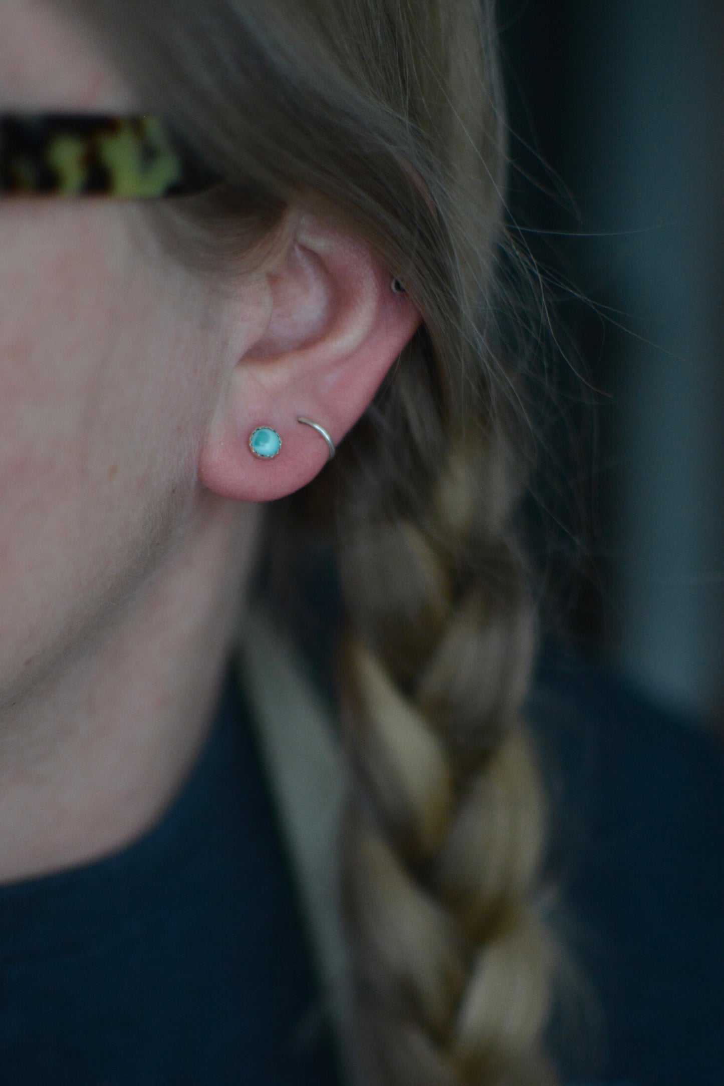 Gemstone Stud Earrings - MADE TO ORDER