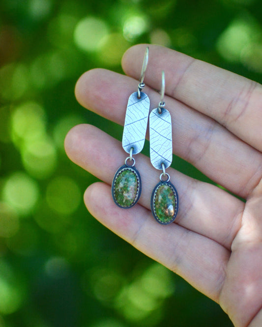 Sonoran Gold + Leaf Earrings