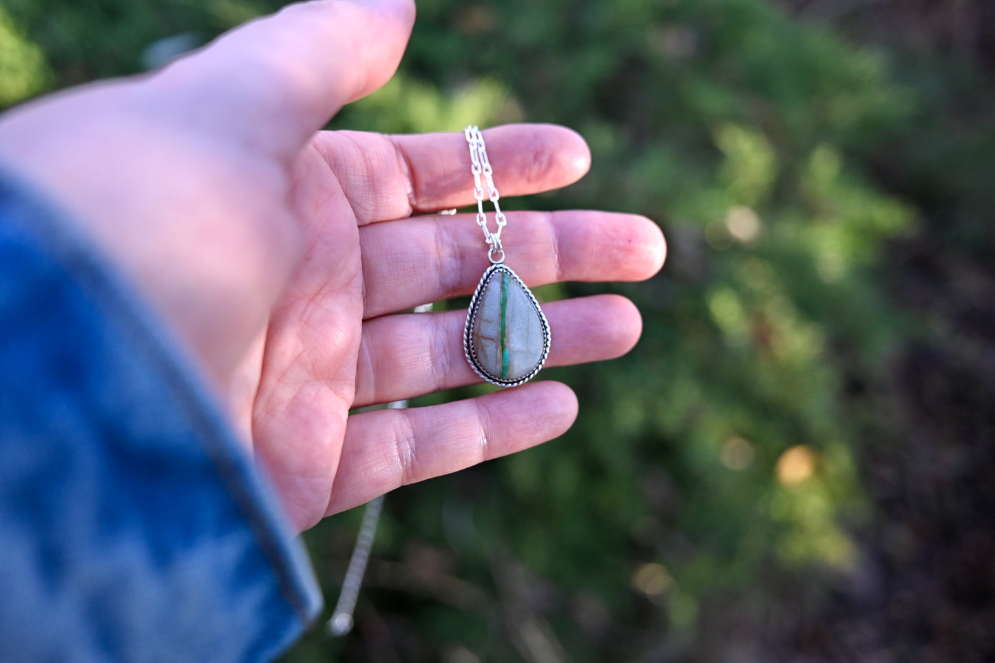 Royston Ribbon Turquoise Necklace