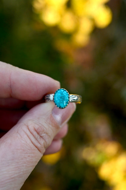 Campitos Turquoise Ring - Size 6.25