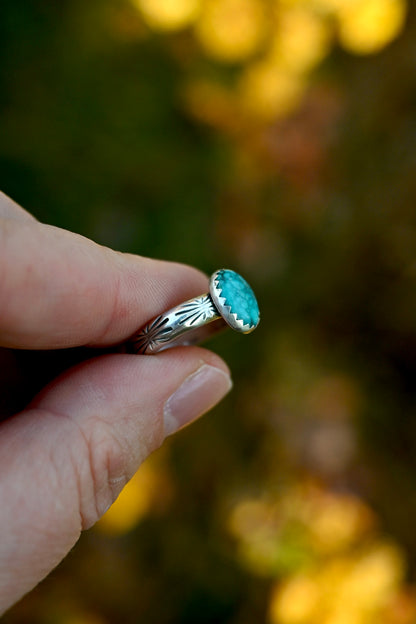 Campitos Turquoise Ring - Size 6.25