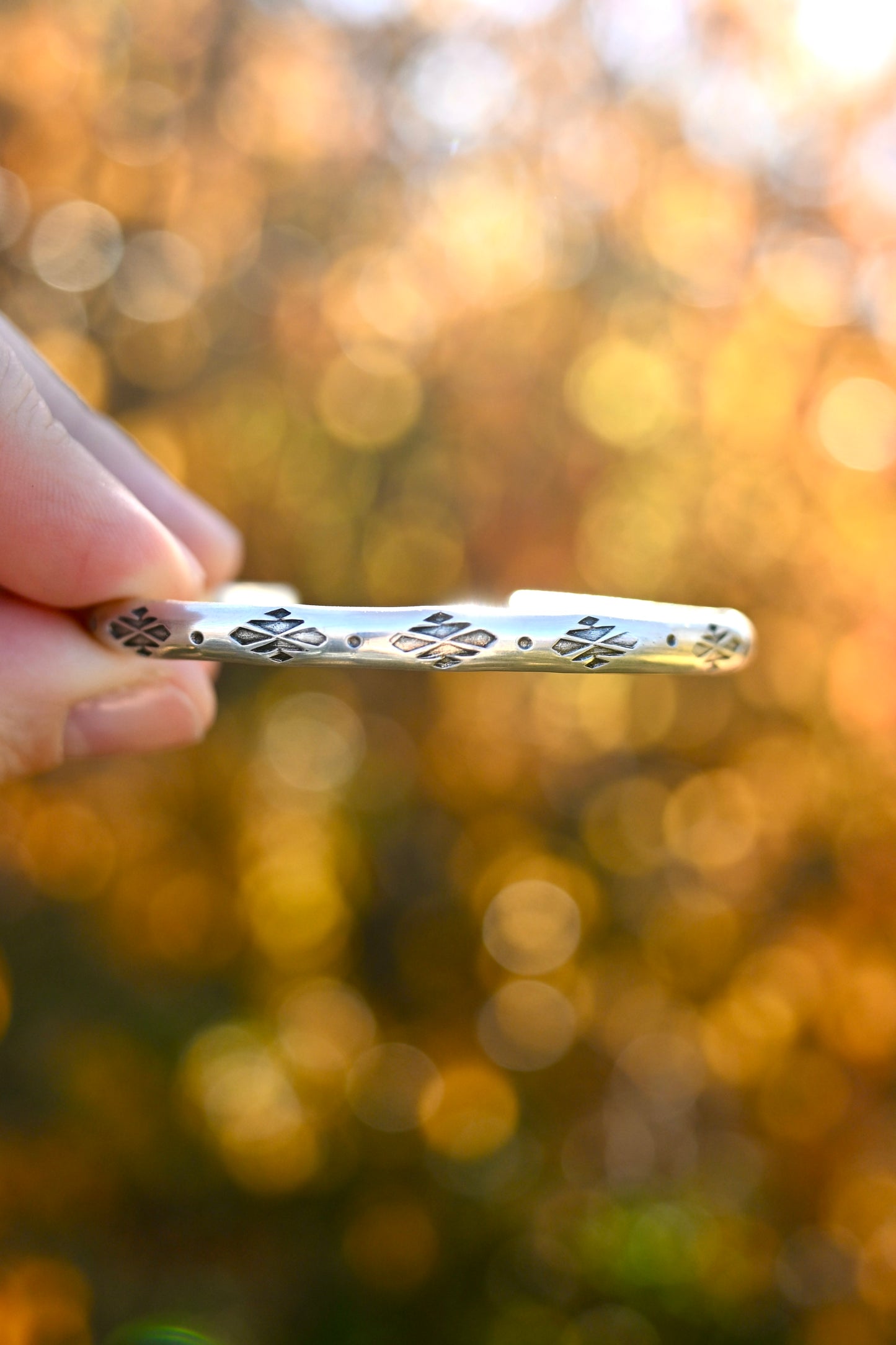 Stamped Stacking Cuff Bracelet