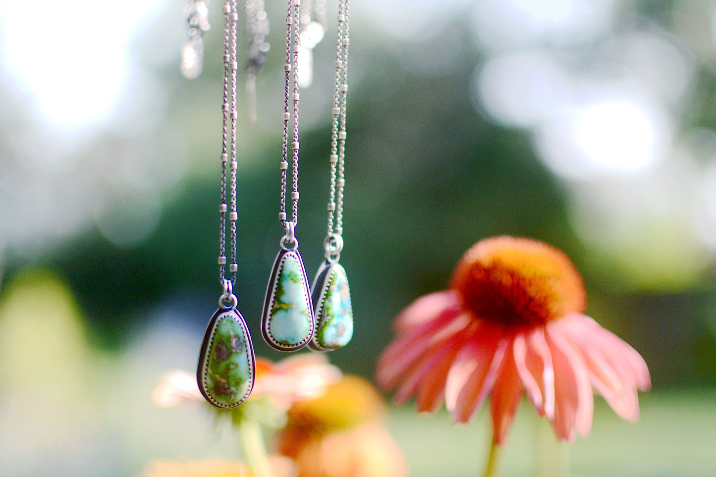 Sonoran Gold Turquoise Necklace - No. 2