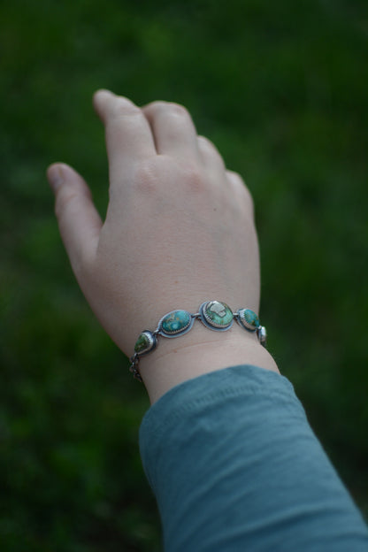 Sonoran Gold + Sonoran Mountain Turquoise Bracelet - No. 3