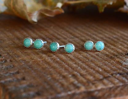 Turquoise Stud Earrings