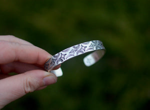 Stamped Cuff Bracelet - No.1